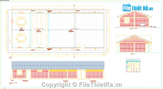 Bản vẽ chi tiết,nhà kho,cad nhà kho